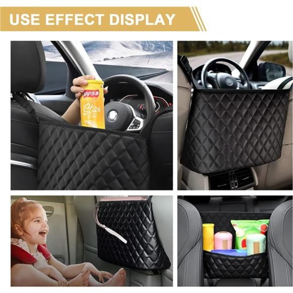 Car Pocket Handbag Holder,Purse Holder for Cars Between Seats,Car Purse holder - Picture 2 of 6